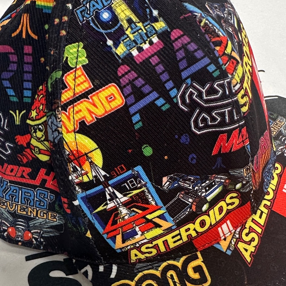 Atari Black Multicolor Gaming Cap - image 2